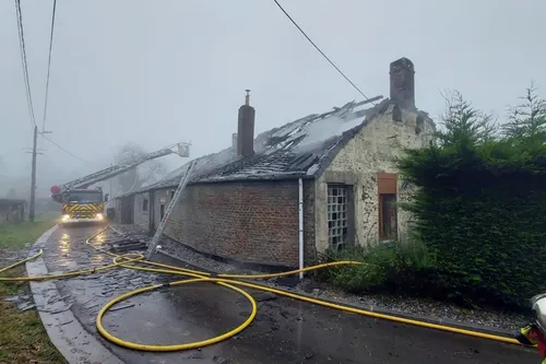 Cartignies - Une habitation touchée par un incendie
