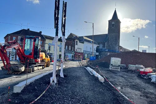 Jeumont - Riverains et commerçants vivent au rythme des travaux, en...