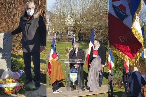 Louvroil : l’inauguration d'une stèle en hommage aux Harkis 