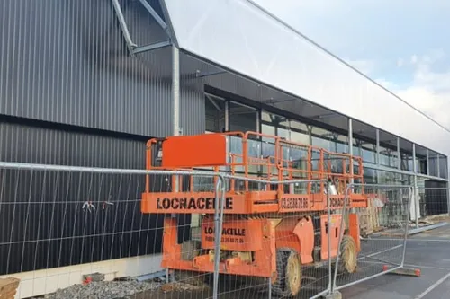 Aulnoye-Aymeries : une inauguration du nouveau centre commercial...