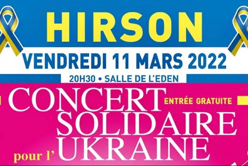Hirson : des musiciens russes et ukrainiens réunis dans un concert...