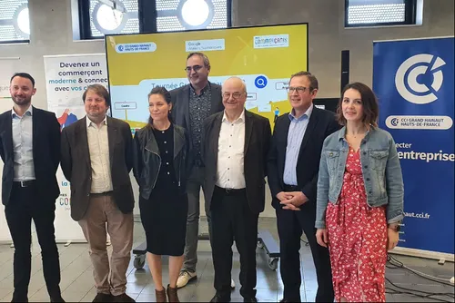 Le lancement des "Google Ateliers Numériques" sur le Grand Hainaut