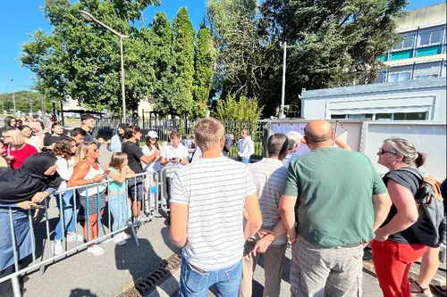 Maubeuge - BAC 2022, réactions devant le Lycée Pierre Forest