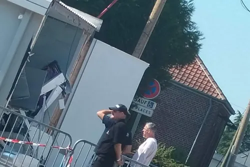 Feignies : une nouvelle attaque à l’explosif contre le distributeur...