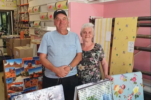 Fourmies : le 50ème anniversaire du magasin de papiers-peints Solemur