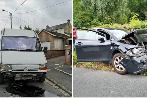 Rousies - Un blessé léger dans un accident rue des Viviers