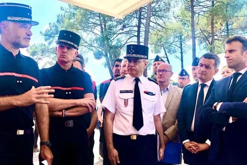 Incendies en Gironde - Un fourmisien à la tête des opération de...