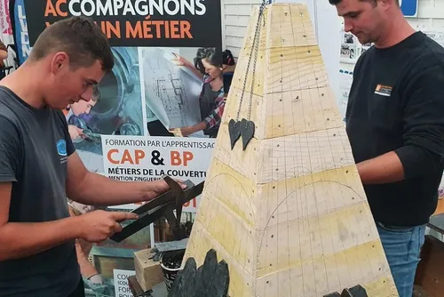 Fourmies : le joli succès des apprentis maçons et couvreurs...