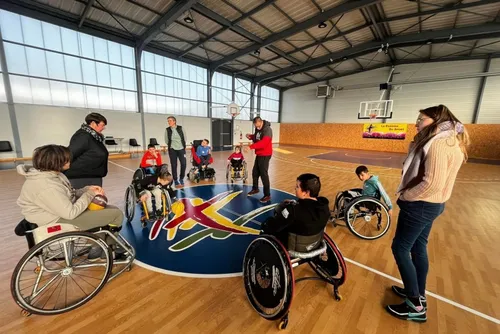 HandiBasket Aulnoye-Aymeries - Ces jeunes aulnésiens vont effectuer...