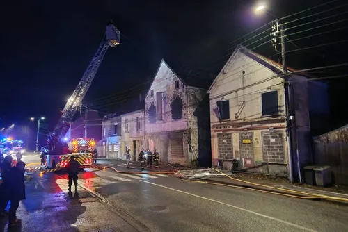 Aulnoye-Aymeries - Incendie d'une maison inhabitée, hier soir