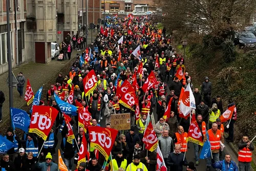 Grève contre la Réforme des Retraites : du jamais vu à Maubeuge