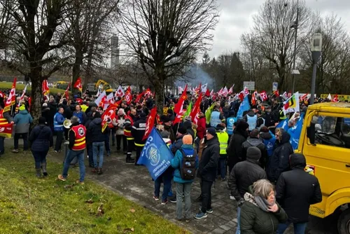 Maubeuge - Un peu moins de monde mais de la détermination dans le...