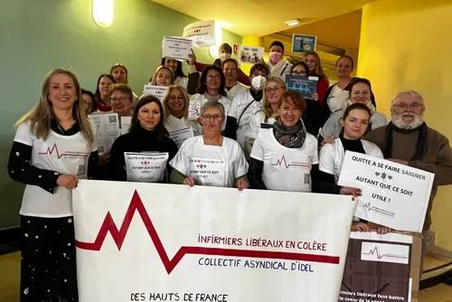 Hautmont - Grève d'infirmières libérales : "Nous sommes frustrées...