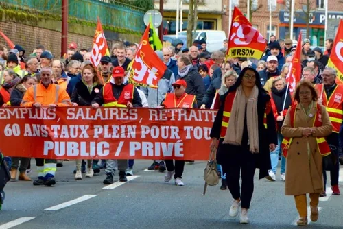 De Maubeuge à Hirson, les opposants à la réforme des retraites...