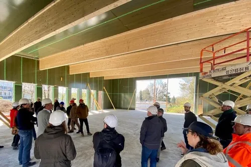 Fourmies : visite de chantier à la découverte de la future nouvelle...