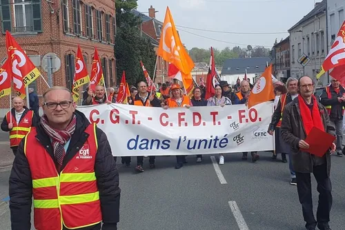 Fourmies : entre 300 et 400 manifestants pour commémorer les...
