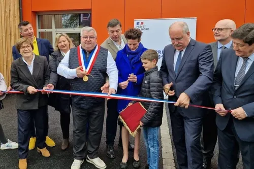 Glageon : l’inauguration de la 1ère nouvelle école maternelle...