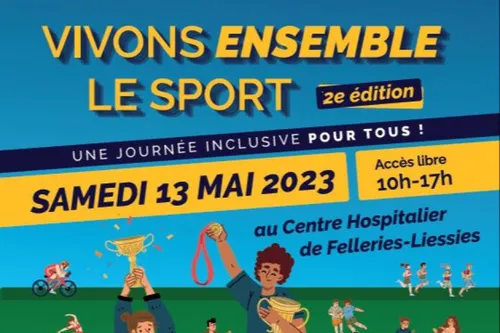 "Vivons ensemble le sport" revient samedi au Centre Hospitalier de...