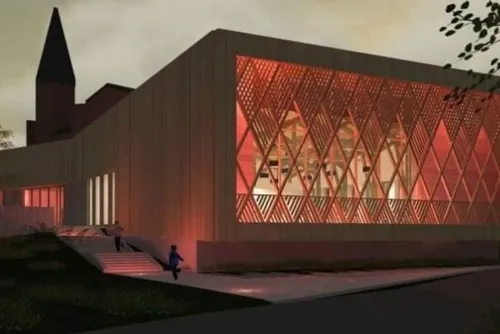 Fourmies : le futur nouvel espace polyvalent de Trieux vitrine de...