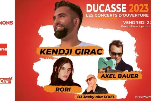 Mons (B) : Kendji Girac en concert gratuit le 2 juin au Doudou 2023