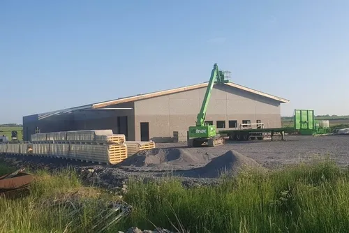 Wallers-en-Fagne : la construction d’un atelier de production de...