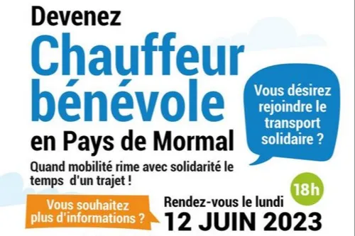 Et si vous deveniez conducteur bénévole au Pays de Mormal ?