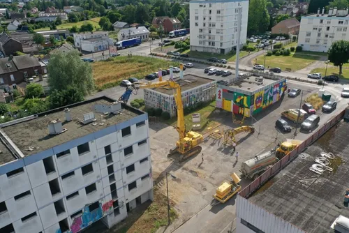 Maubeuge - Démolition de l’immeuble Fallières : "Le quartier va...