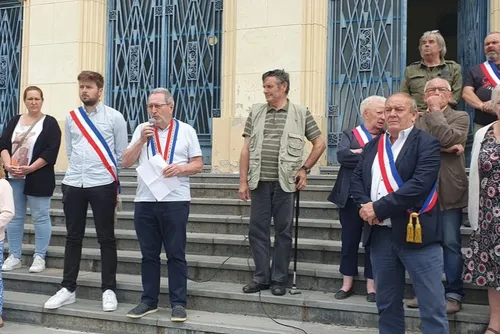 Aulnoye-Aymeries : l'émotion de Bernard Baudoux après avoir été...