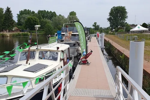 Landrecies : le joli succès de la nouvelle halte nautique de la Sambre