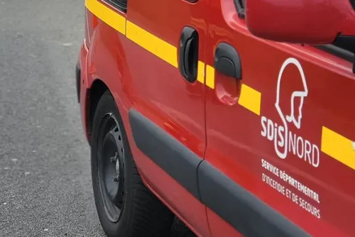 Eclaibes - Un accident sur la RN2, impliquant deux véhicules et un...