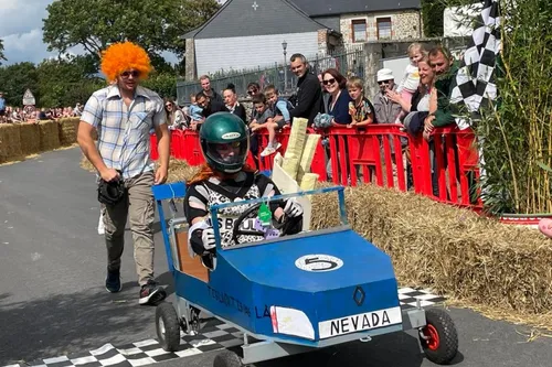 Le succès de la Course de caisses à savon à Dimont hier