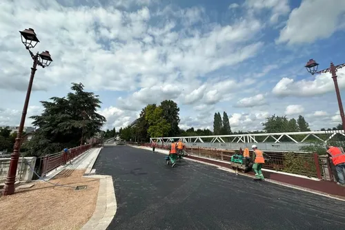 Hautmont - Réouverture à la circulation sur le pont le week-end du...