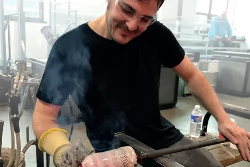 Une quarantaine d'artistes à la Biennale Journées Verre Perle et...