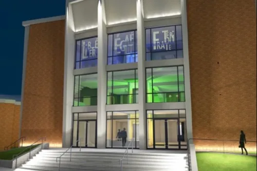 Hautmont - Lancement d'un important chantier, au centre culturel...