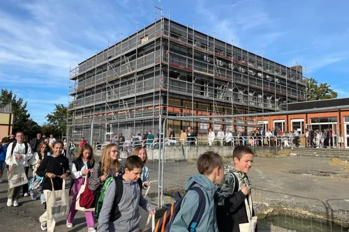 Sains-du-Nord : Le collège Jean Rostand en travaux à l'heure de la...