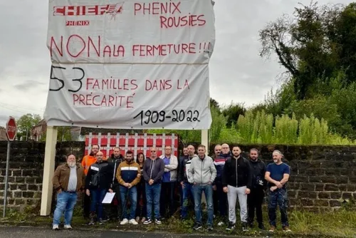 Rousies - Les ex-salariés de Phénix rassemblés hier soir  : "Nous...