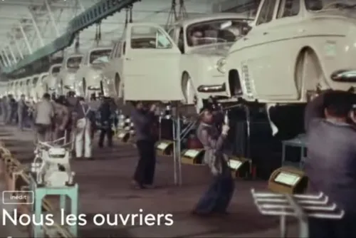 Un sambrien dans le film-documentaire "Nous les Ouvriers"