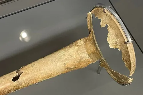 Plus que quelques jours pour voir la trompette romaine au Forum...