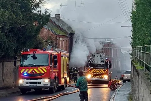 Wignehies : un homme très grièvement brûlé dans l’incendie d'une...