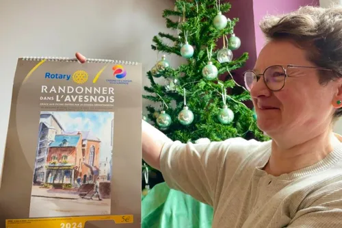 Achetez un calendrier et gagnez une toile !