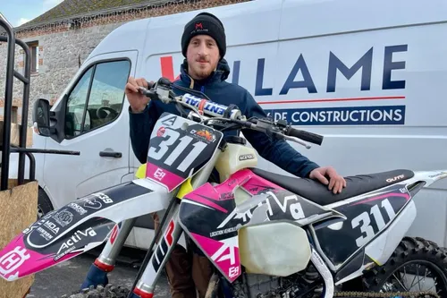 Enduropale - Nicolas Bartholomé dans la course dimanche