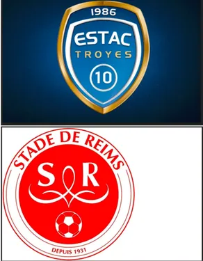 Vendredi foot  avec l'Estac et le Stade de Reims