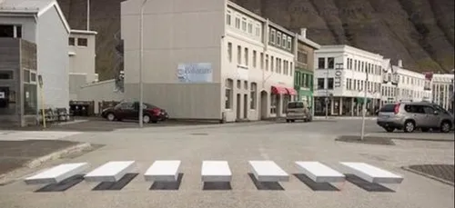 Des passages piétons en 3D?