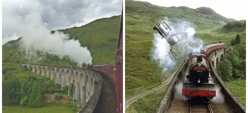 Le train d’Harry Potter à la rescousse d’une famille