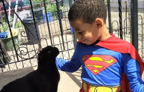 Un super-héro de 5 ans!