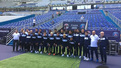Les jeunes Troyens au Stade de France