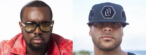 Maître Gims, montré sans ses lunettes par Booba