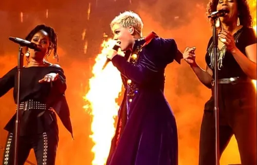 Pink en concert en France