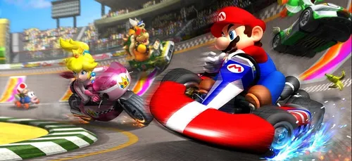 Une course Mario Kart dans les rues de Paris