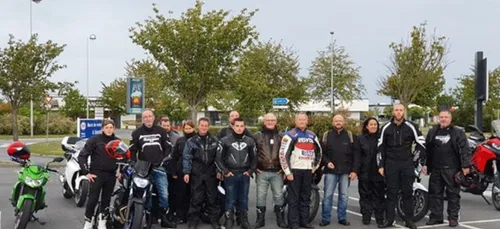 VIDEO: découvrez la surprise des motards pour Garry.
